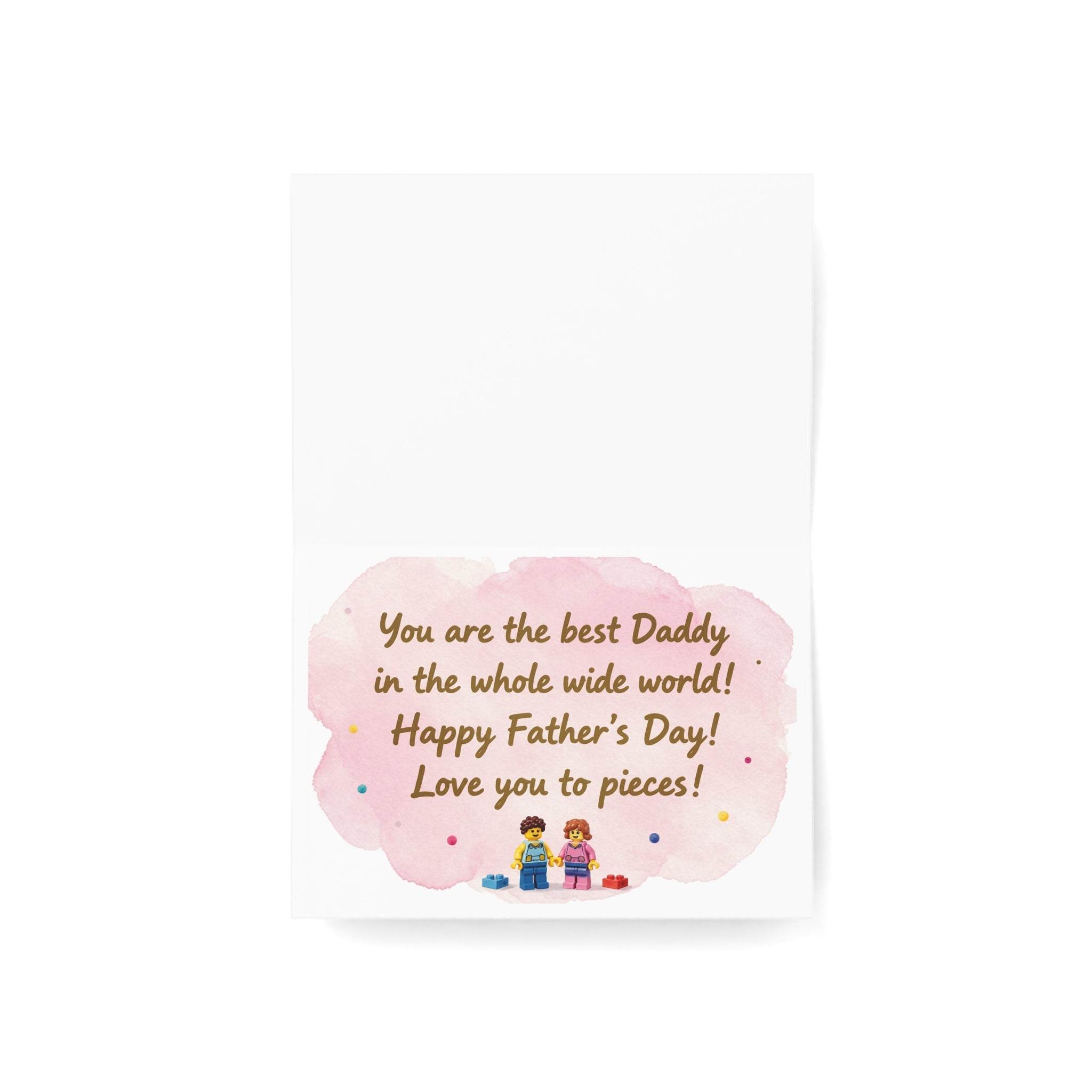 Father's Day card - Father and Son (1 pc)