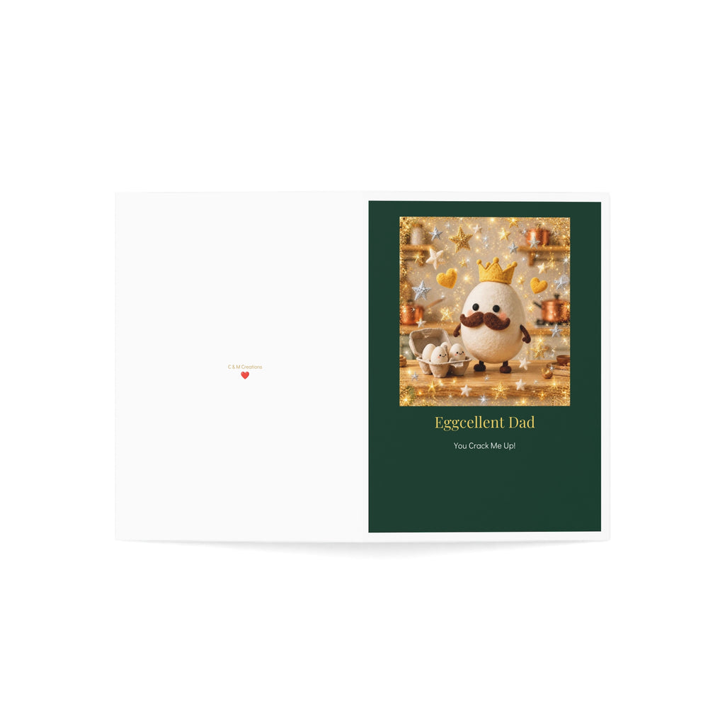 Father's Day card - Eggcellent (1 pc)